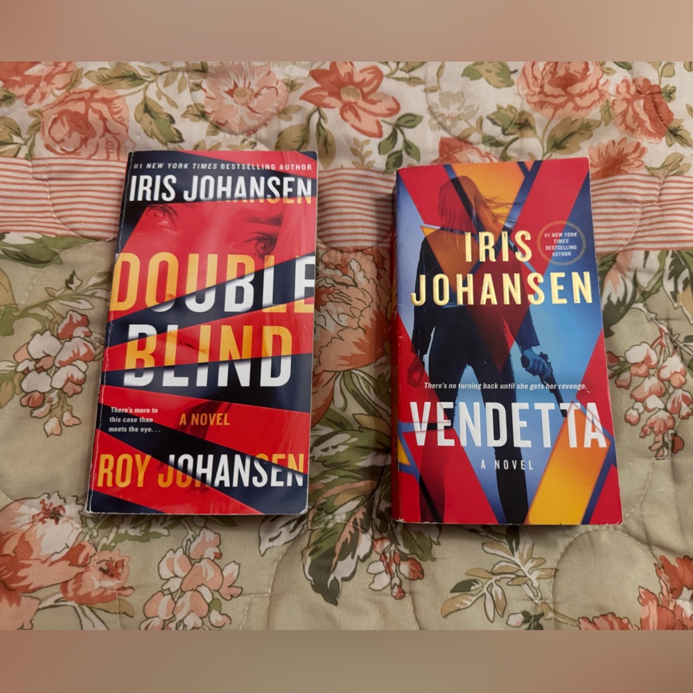 Iris Johansen Double Blind and Vendetta Books